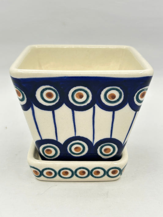 Second Quality Square Flower Pot  - 054A