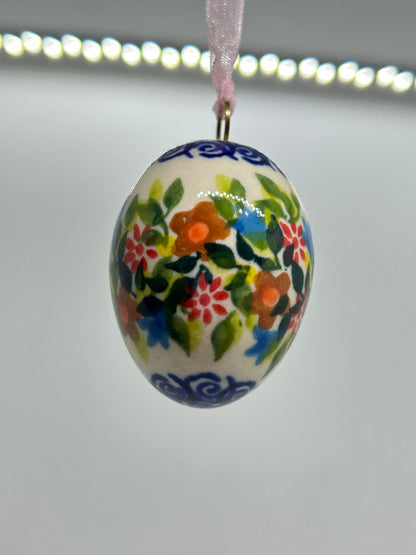 Brown Daisy Hanging Egg - U1