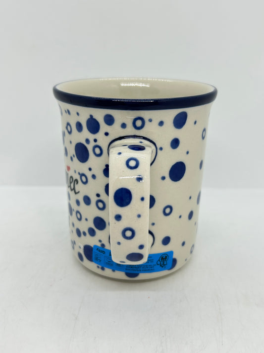 Boleslawiec Large Straight Mug