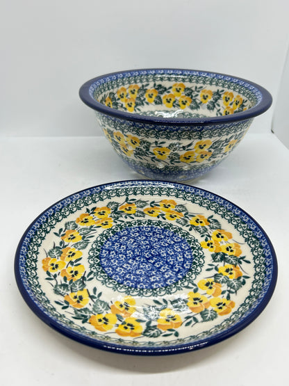 Berry Bowl w/ Saucer ~ 8W ~ 3299X - T4!