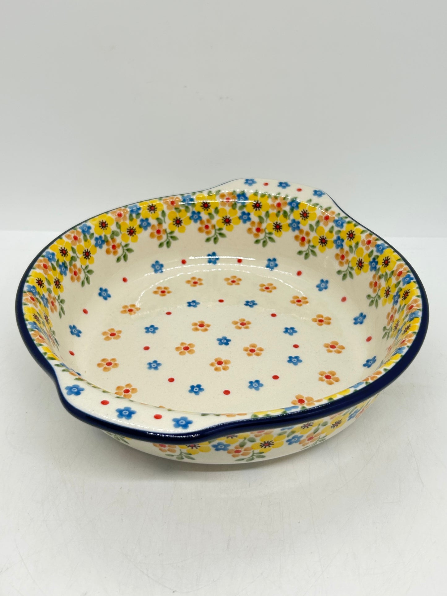 141 Baker ~ Round w/ Handles ~ 8 inch ~ 2225X ~ T3!