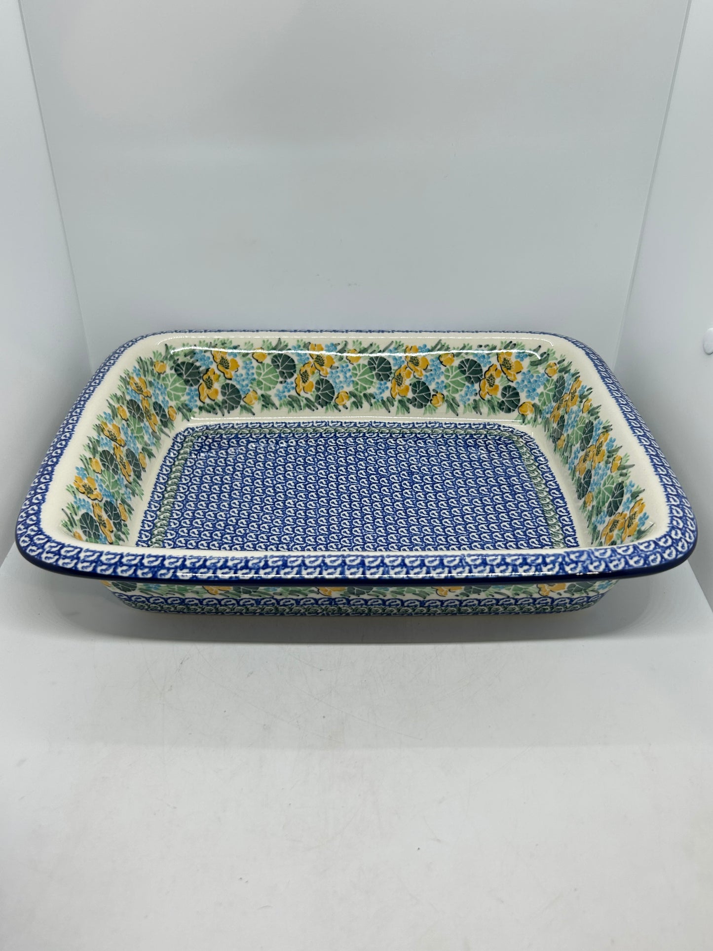 Baker ~ Rectangular w/Rim ~ Lasagna ~ 11.25 x 13.75 inch ~ U5106 ~ U3!