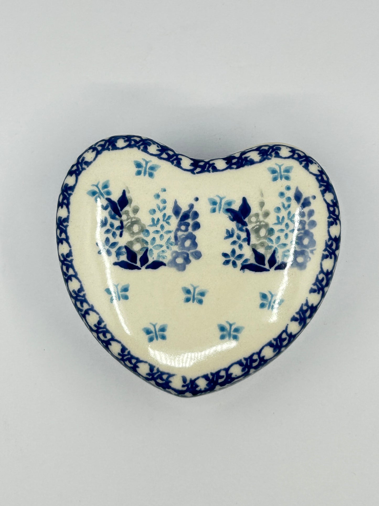 Heart Shaped Container ~ 4" ~ 3278 - T3!