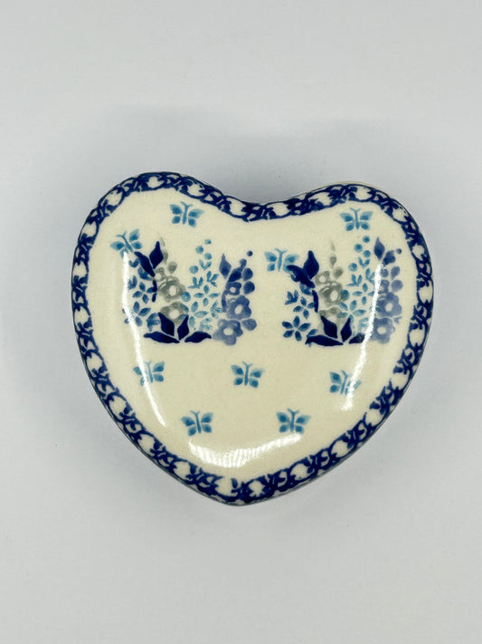 Heart Shaped Container ~ 4" ~ 3278 - T3!