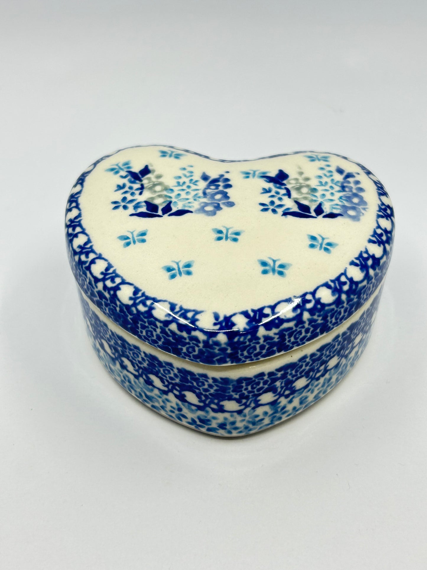 Heart Shaped Container ~ 4" ~ 3278 - T3!