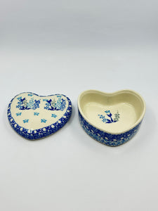 Heart Shaped Container ~ 4" ~ 3278 - T3!