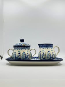 Cream (6 oz) & Sugar (7oz) w/Plate ~ 3278X - T3!