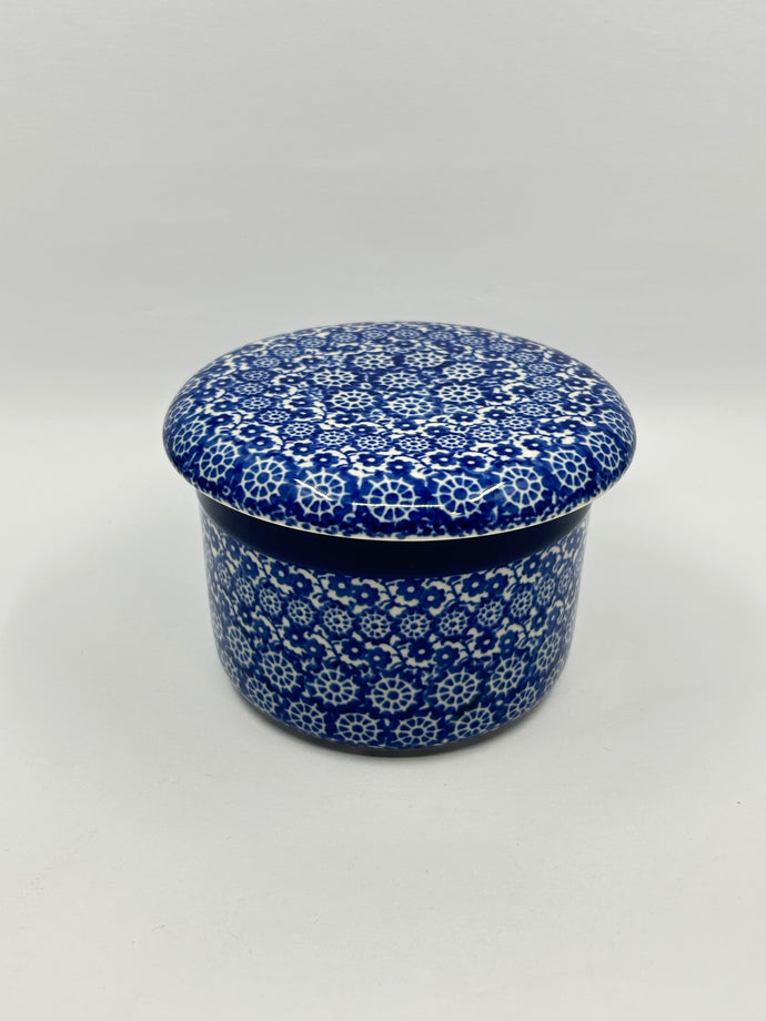 European Butter Dish ~ 3.75W x 3H ~ 2615X - T3!