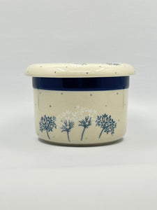 European Butter Dish ~ 3.75W x 3H ~ 2812X - T3!