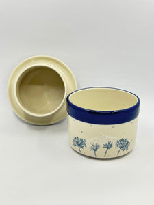 European Butter Dish ~ 3.75W x 3H ~ 2812X - T3!