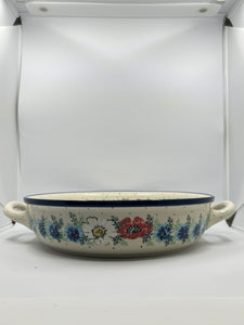 420 ~ Baker ~ Round w/ Handles ~ 10" ~ 2511X - T3!