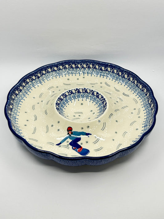 Bowl ~ Chip & Dip ~ 10W x 1.75D ~ U5120 ~ U3!