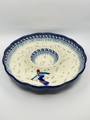 Bowl ~ Chip & Dip ~ 10W x 1.75D ~ U5120 ~ U3!