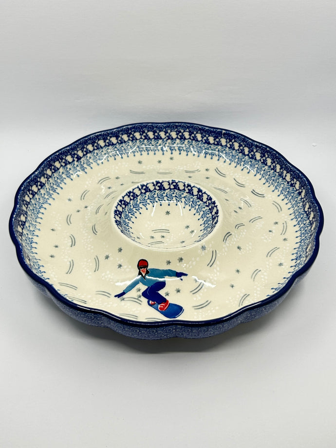 Bowl ~ Chip & Dip ~ 10W x 1.75D ~ U5120 ~ U3!
