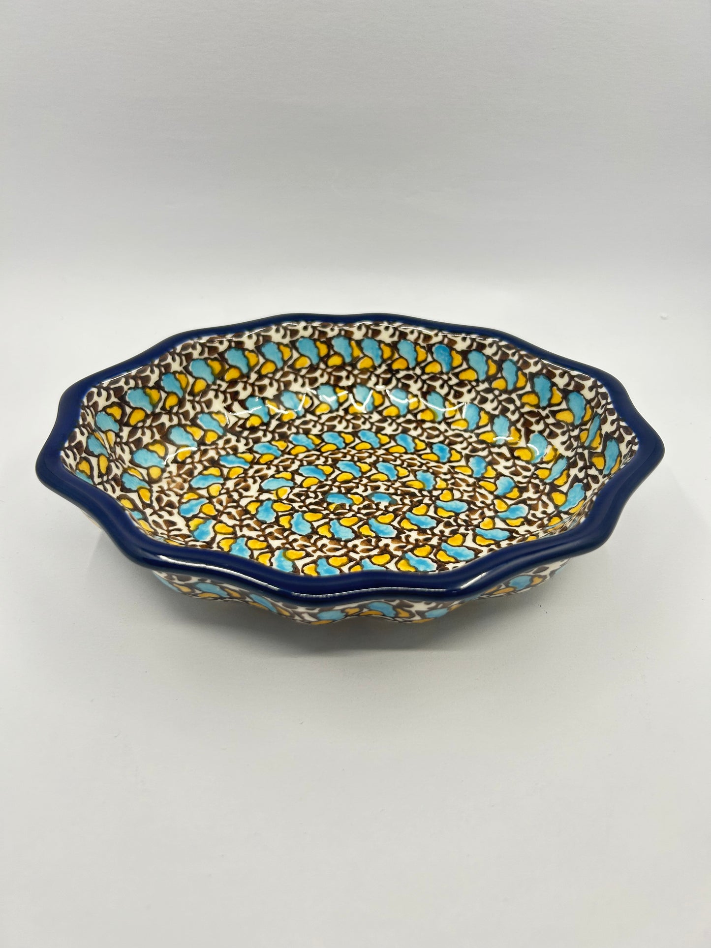 Bowl ~ Oval Fluted ~ 6 x 7.5 inch ~ U5210 ~ U3!