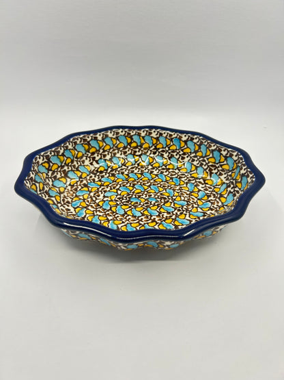 Bowl ~ Oval Fluted ~ 6 x 7.5 inch ~ U5210 ~ U3!