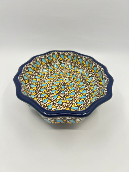 Bowl ~ Oval Fluted ~ 6 x 7.5 inch ~ U5210 ~ U3!