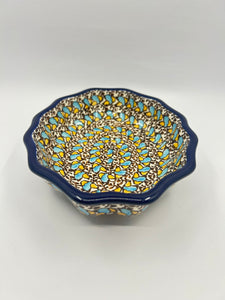 Bowl ~ Oval Fluted ~ 6 x 7.5 inch ~ U5210 ~ U3!