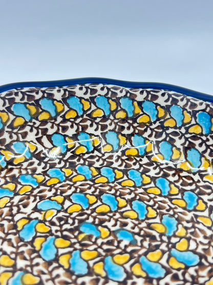 Bowl ~ Oval Fluted ~ 6 x 7.5 inch ~ U5210 ~ U3!