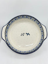 Load image into Gallery viewer, 417 ~ Baker ~ Round w/ Handles ~ 10&quot; - 2593X - T3!