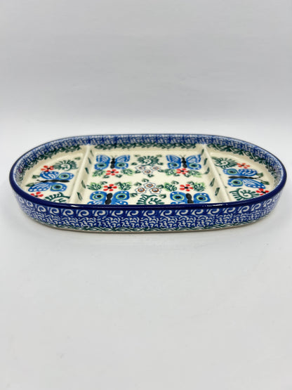 Divided Oval Tray - U1955 ~ U3*