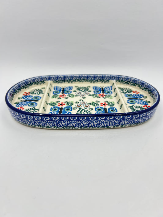 Divided Oval Tray - U1955 ~ U3*