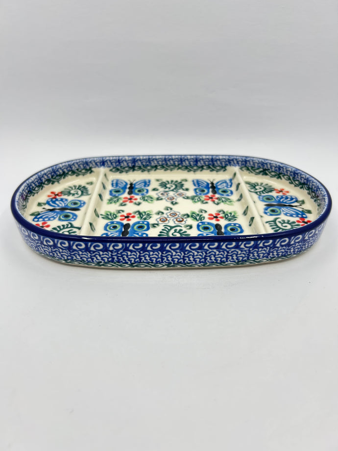 Divided Oval Tray - U1955 ~ U3*