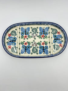 Divided Oval Tray - U1955 ~ U3*