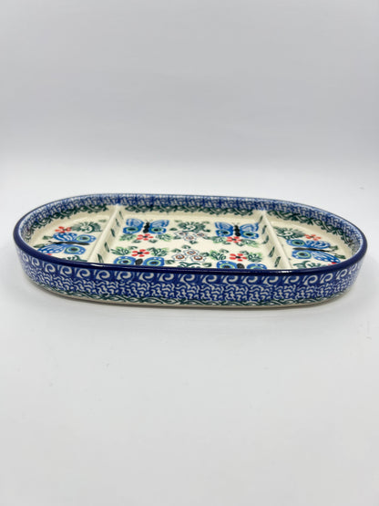 Divided Oval Tray - U1955 ~ U3*