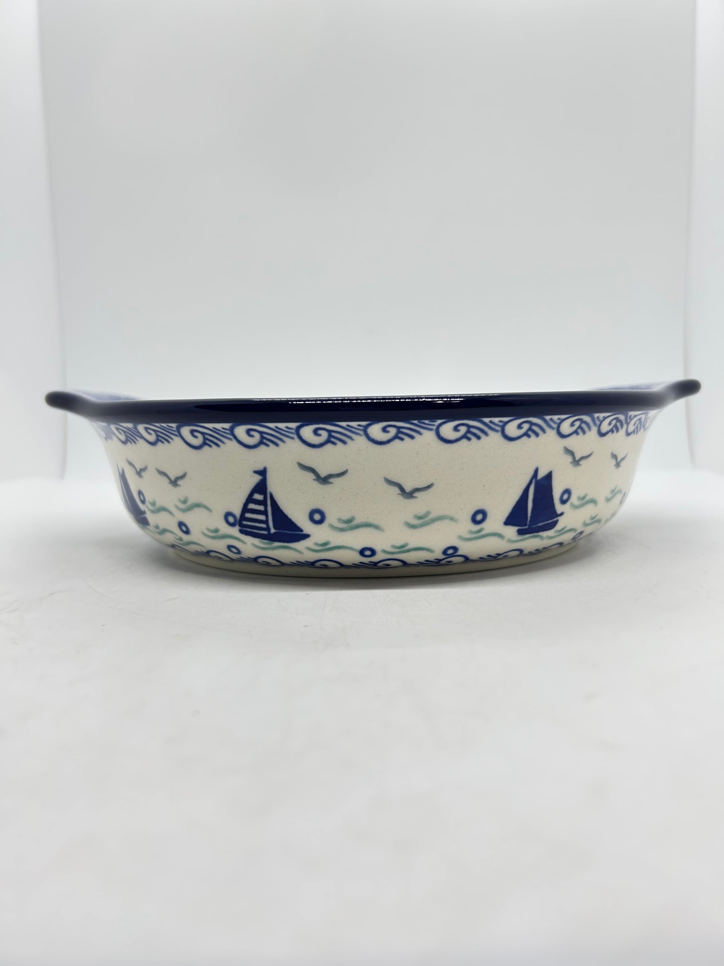 141 Baker ~ Round w/ Handles ~ 8 inch ~ 2987X ~ T3!