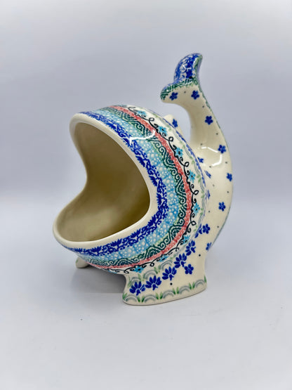 Open Fish Scrubby Bowl - U5198 ~ U3!