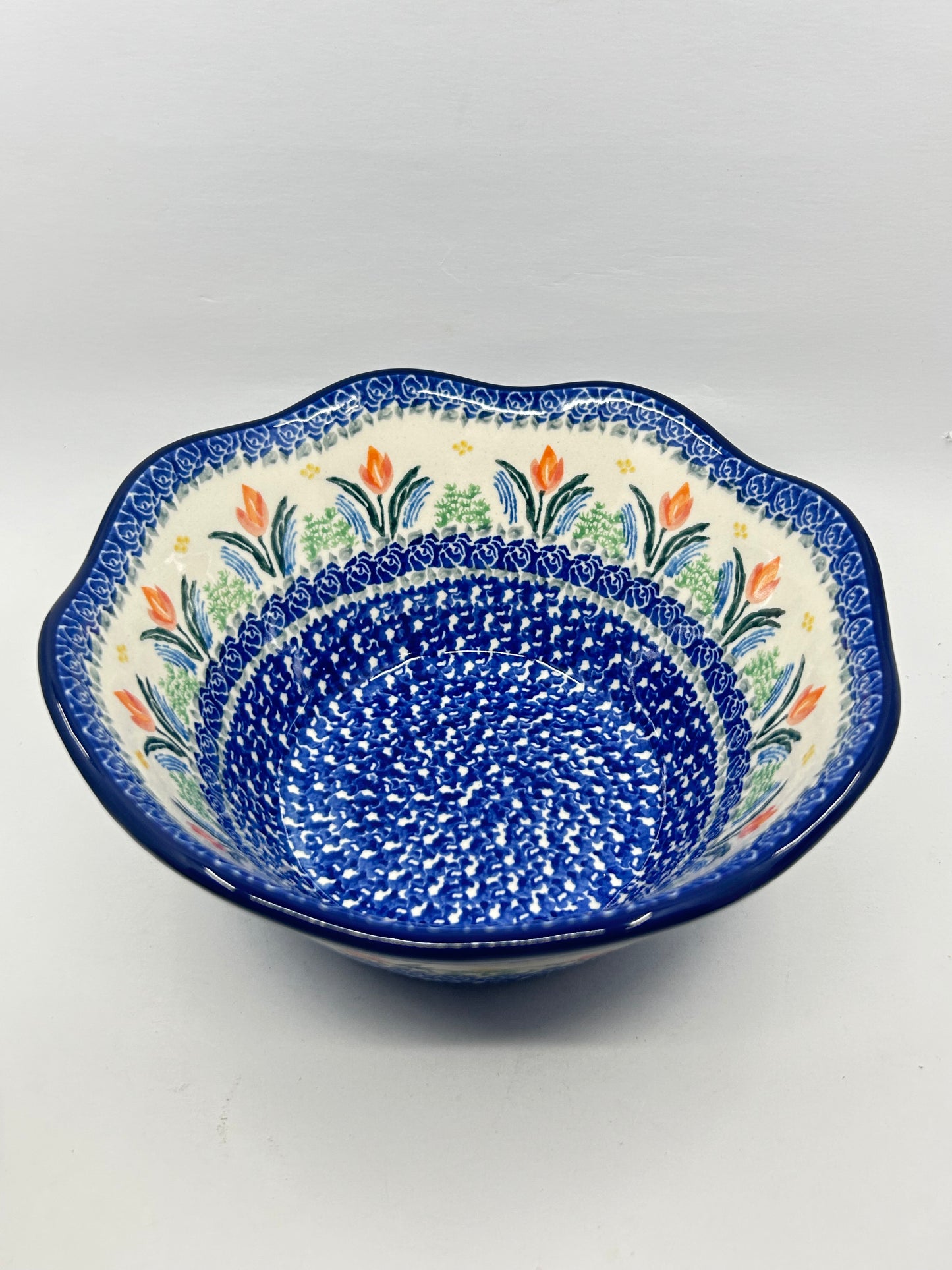 Bowl ~ Wavy Edge ~ Small ~ 8 inch ~ 3371X ~ T4*