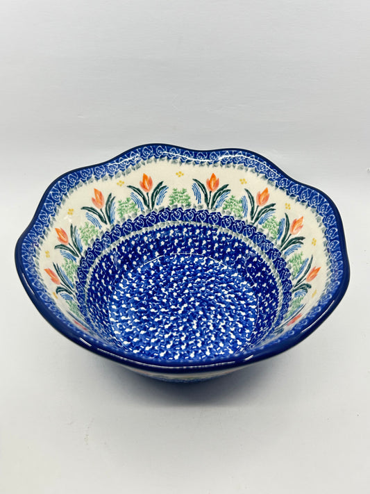 Bowl ~ Wavy Edge ~ Small ~ 8 inch ~ 3371X ~ T4*