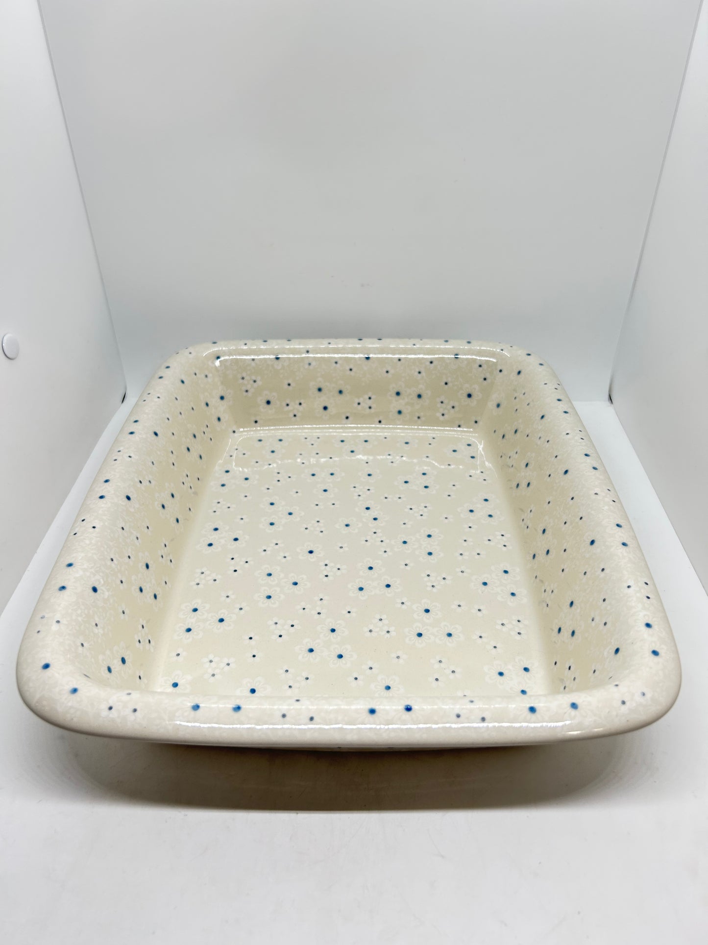 854 ~ Baker ~ Rectangular w/Rim ~ Lasagna ~ 11.25" x 13.75" ~ 2330 - T3!