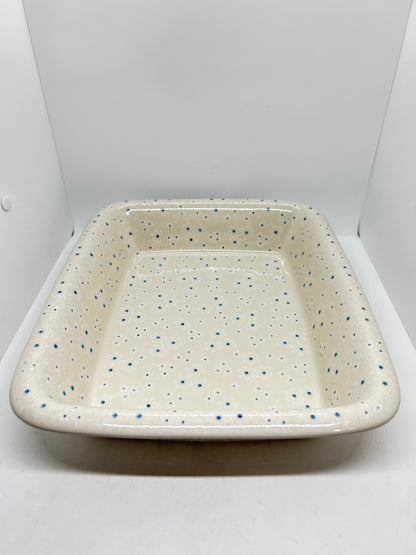 854 ~ Baker ~ Rectangular w/Rim ~ Lasagna ~ 11.25" x 13.75" ~ 2330 - T3!