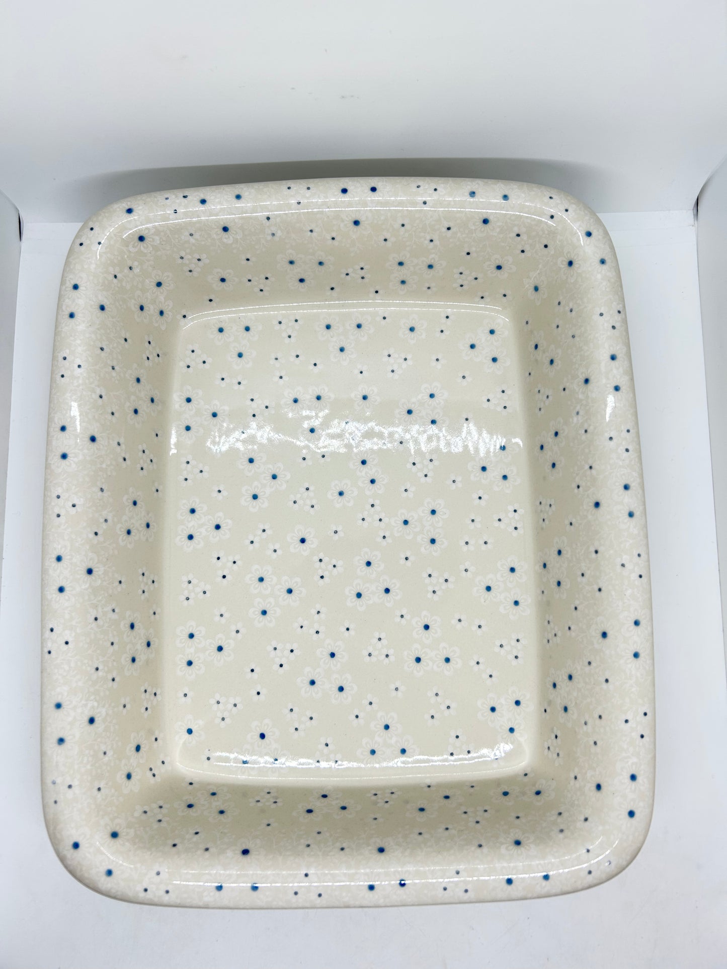 854 ~ Baker ~ Rectangular w/Rim ~ Lasagna ~ 11.25" x 13.75" ~ 2330 - T3!