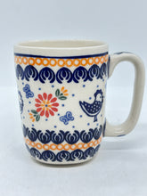 Load image into Gallery viewer, Lady Blue Square Mug - 026 - U4