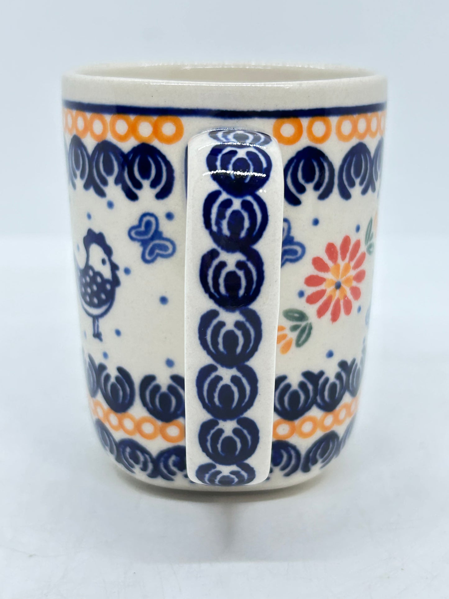 Lady Blue Square Mug - 026 - U4