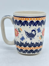 Load image into Gallery viewer, Lady Blue Square Mug - 026 - U4
