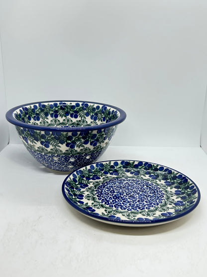 Berry Bowl w/ Saucer ~ 8W ~ 1413X - T3!