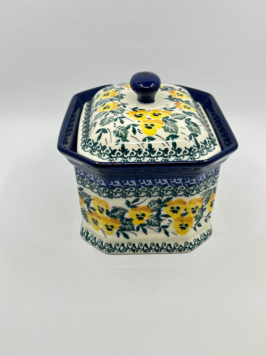 Covered Container ~ 4"H x 4"W x 6"L ~ 3299X ~ T4!