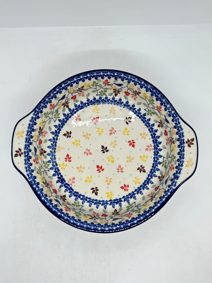 Baker ~ Round w/ Handles ~ 8 inch ~ 3208X - T4!