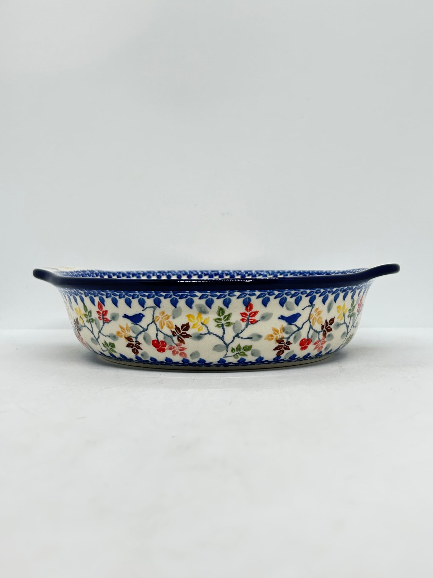 Baker ~ Round w/ Handles ~ 8 inch ~ 3208X - T4!