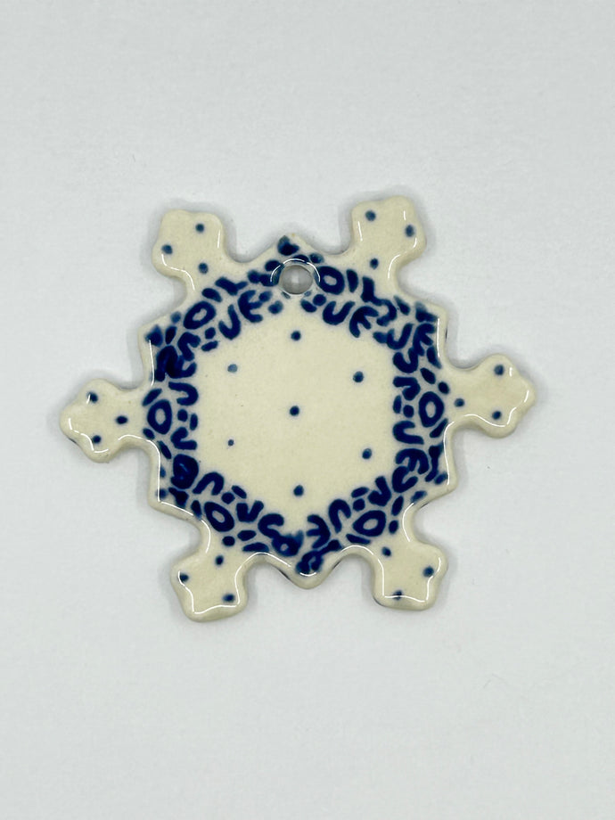 Ornament ~ Snowflake ~ 3 x 3 inch ~ 0056 ~ T1!