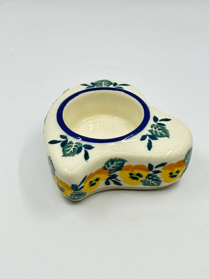 Heart Shaped Tea Light Holder- 3.25" W ~ 3299X - T4*