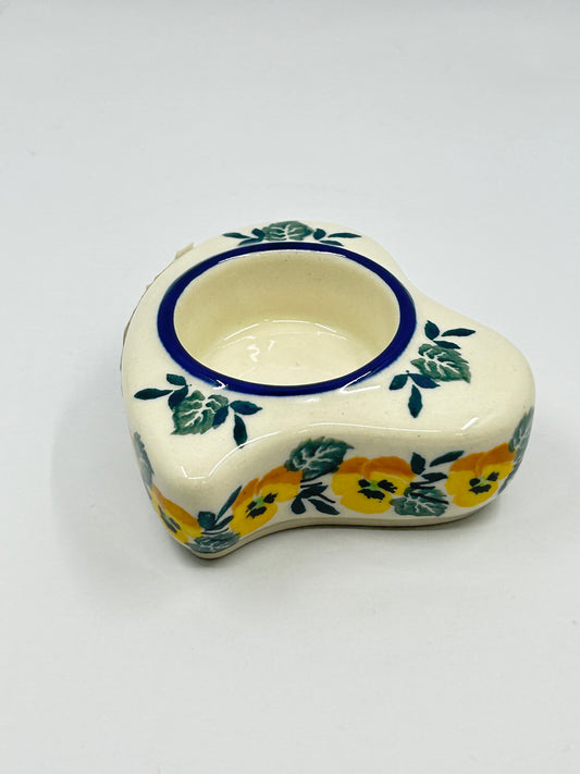 Heart Shaped Tea Light Holder- 3.25" W ~ 3299X - T4*
