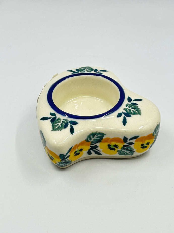 Heart Shaped Tea Light Holder- 3.25