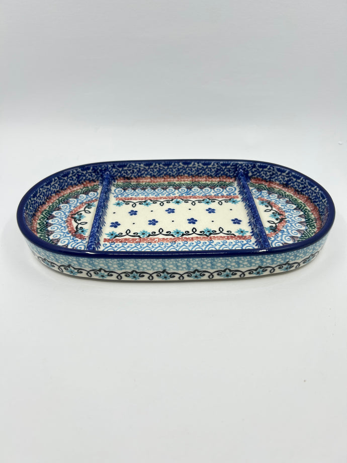 Divided Oval Tray - U5198 ~ U3*