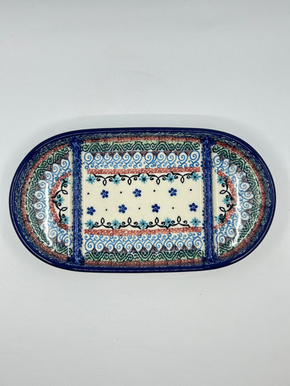 Divided Oval Tray - U5198 ~ U3*