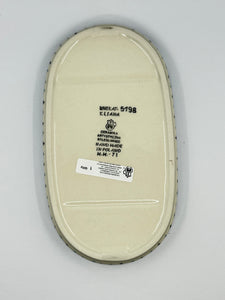 Divided Oval Tray - U5198 ~ U3*